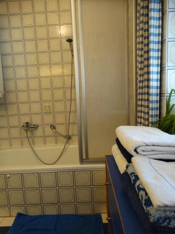 Koupelna v ubytování Fewo Hintermair