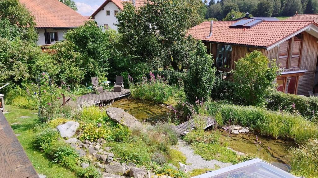 Zahrada ubytování Fewo Hintermair
