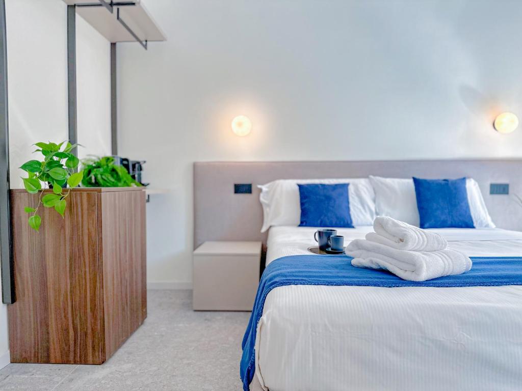 Postel nebo postele na pokoji v ubytování Porta Venezia - Luxy Suites - 6 camere
