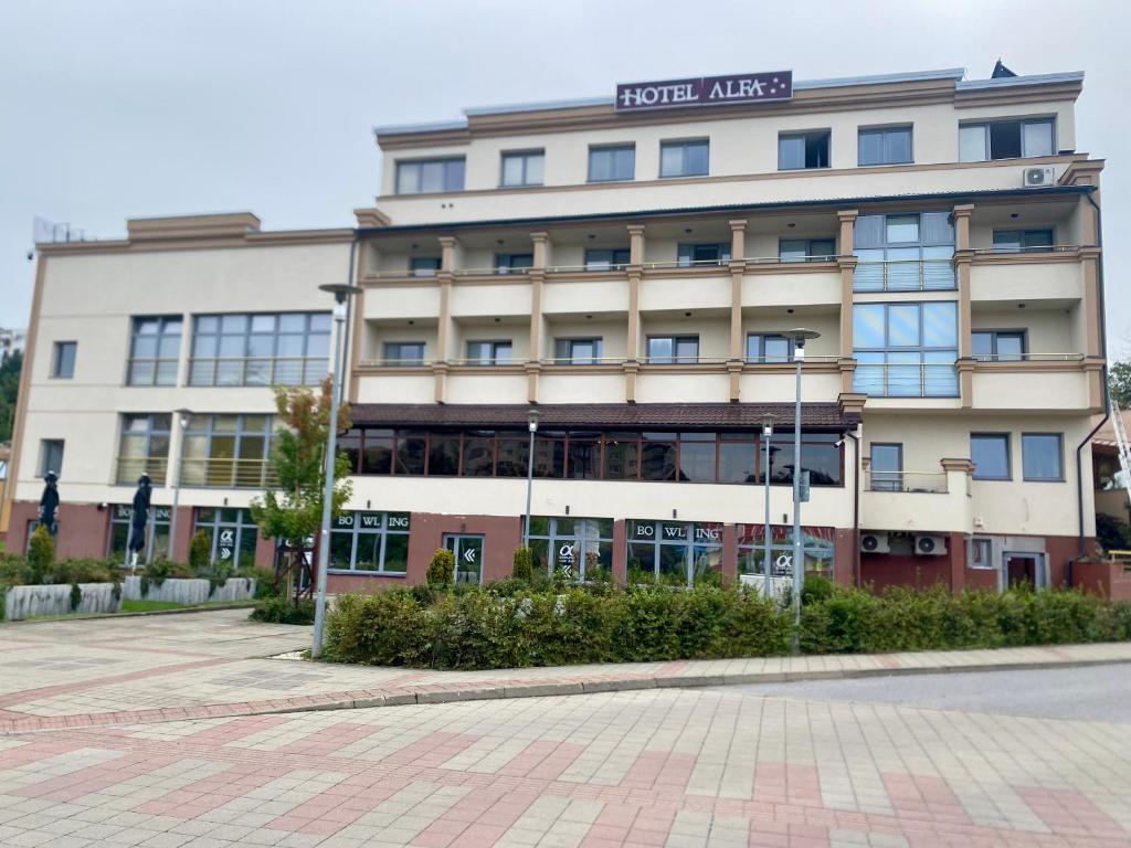 Budova, v ktorej sa hotel nachádza