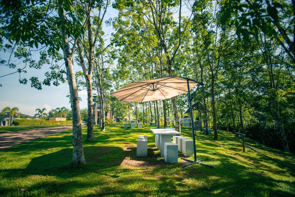Zahrada ubytování Sueen Nature Resort
