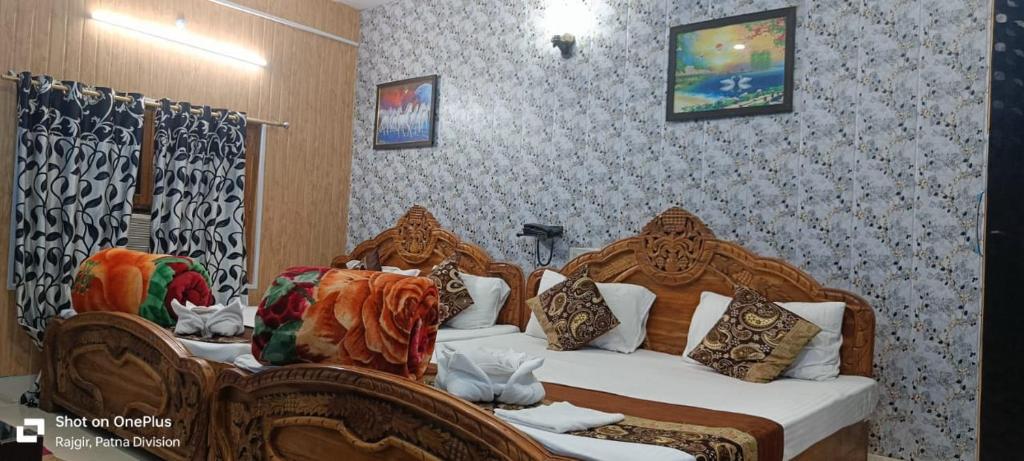 Posezení v ubytování Hotel Anand LOK