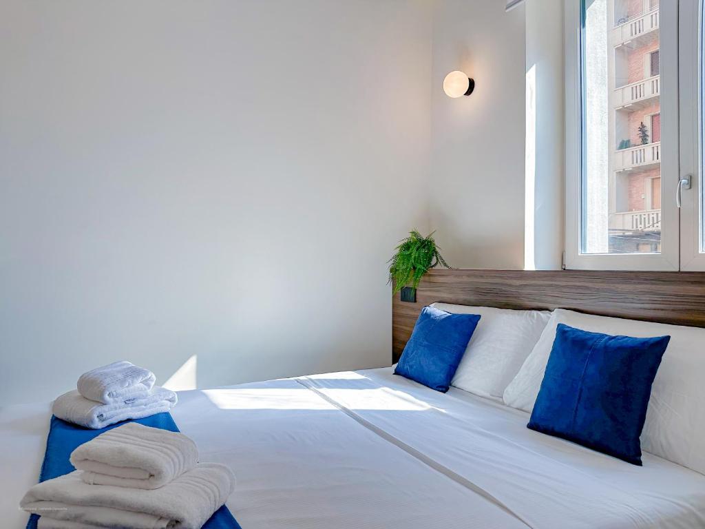 Postel nebo postele na pokoji v ubytování Porta Venezia - Luxy Suites - 6 camere