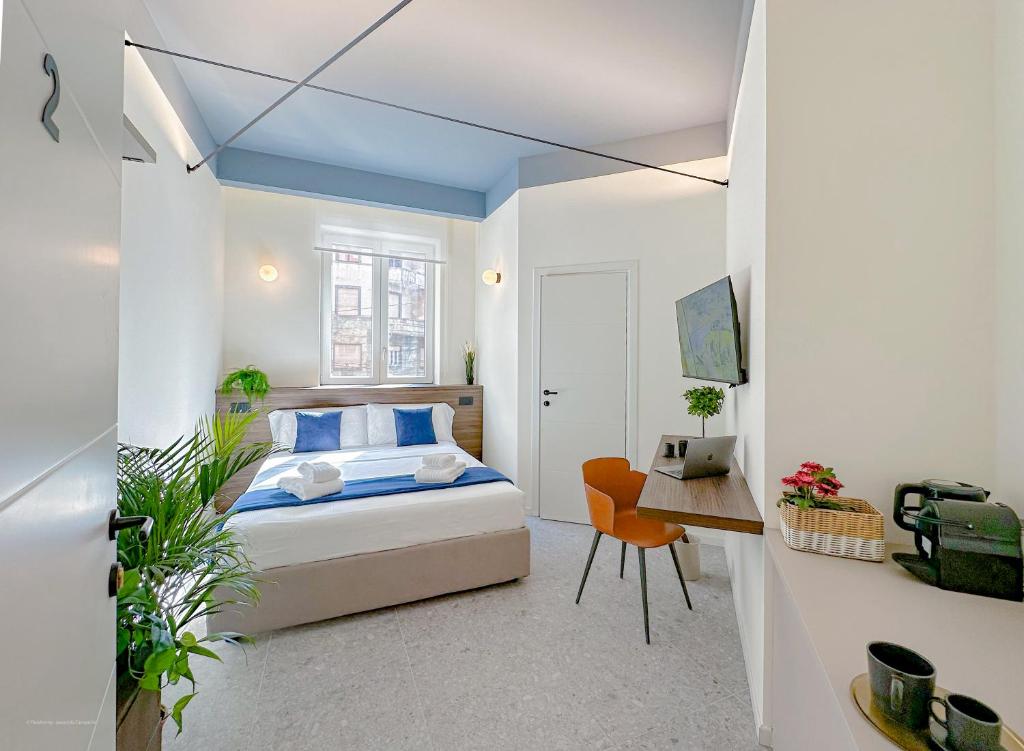 Postel nebo postele na pokoji v ubytování Porta Venezia - Luxy Suites - 6 camere