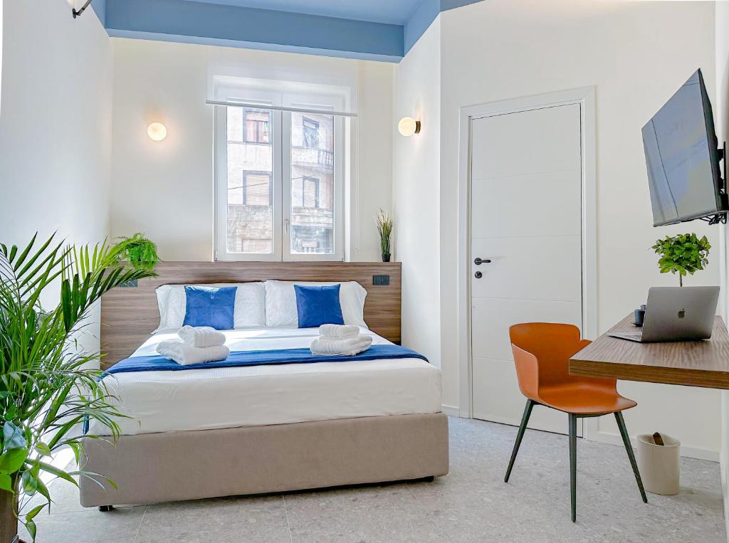 Postel nebo postele na pokoji v ubytování Porta Venezia - Luxy Suites - 6 camere