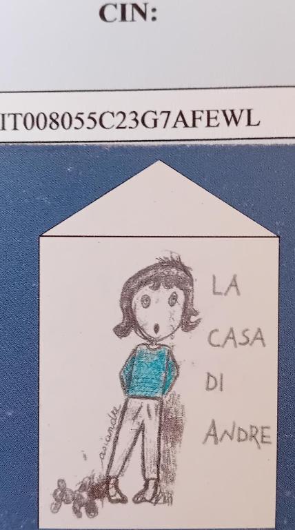 Plán poschodí v ubytovaní La Casa di Andre