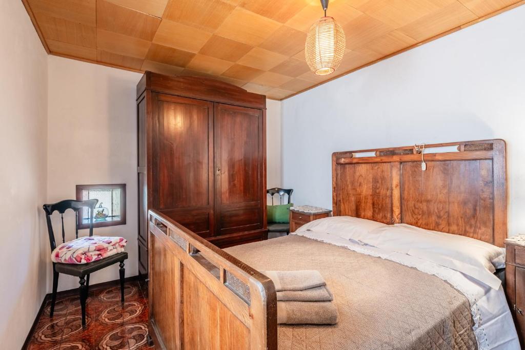 Postel nebo postele na pokoji v ubytování La Casina Di Nonno Loriano