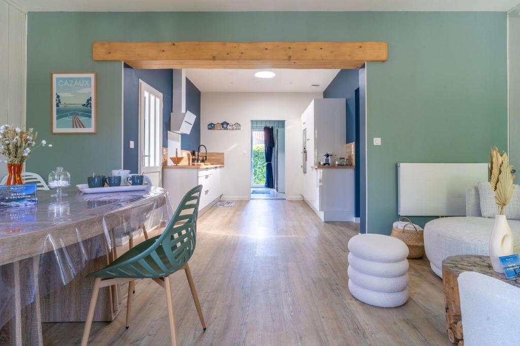 Et opholdsområde på Mamy Blue - Maison proche Lac de Cazaux