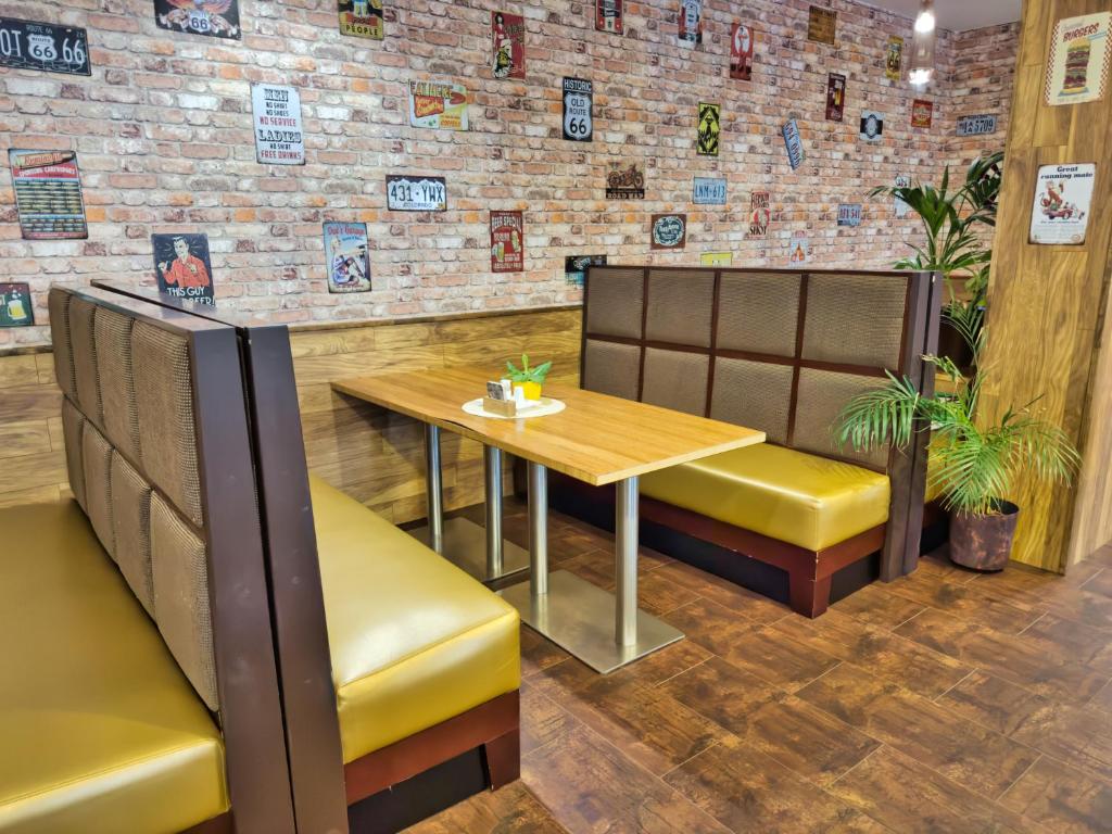 Posezení v ubytování Aparthotel Olympland