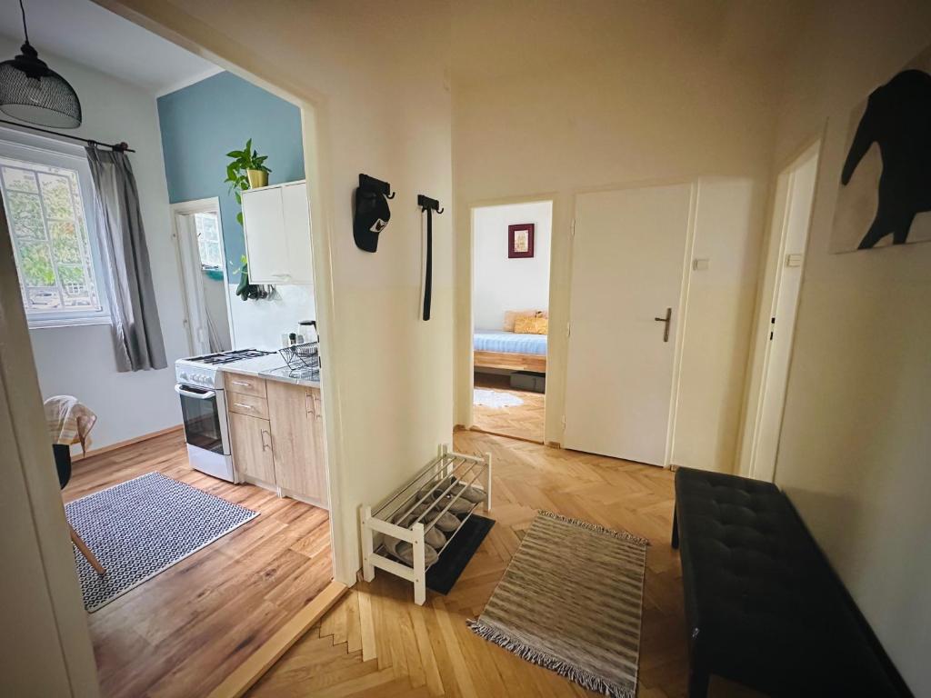 Posteľ alebo postele v izbe v ubytovaní Boho Apartment in Old Town