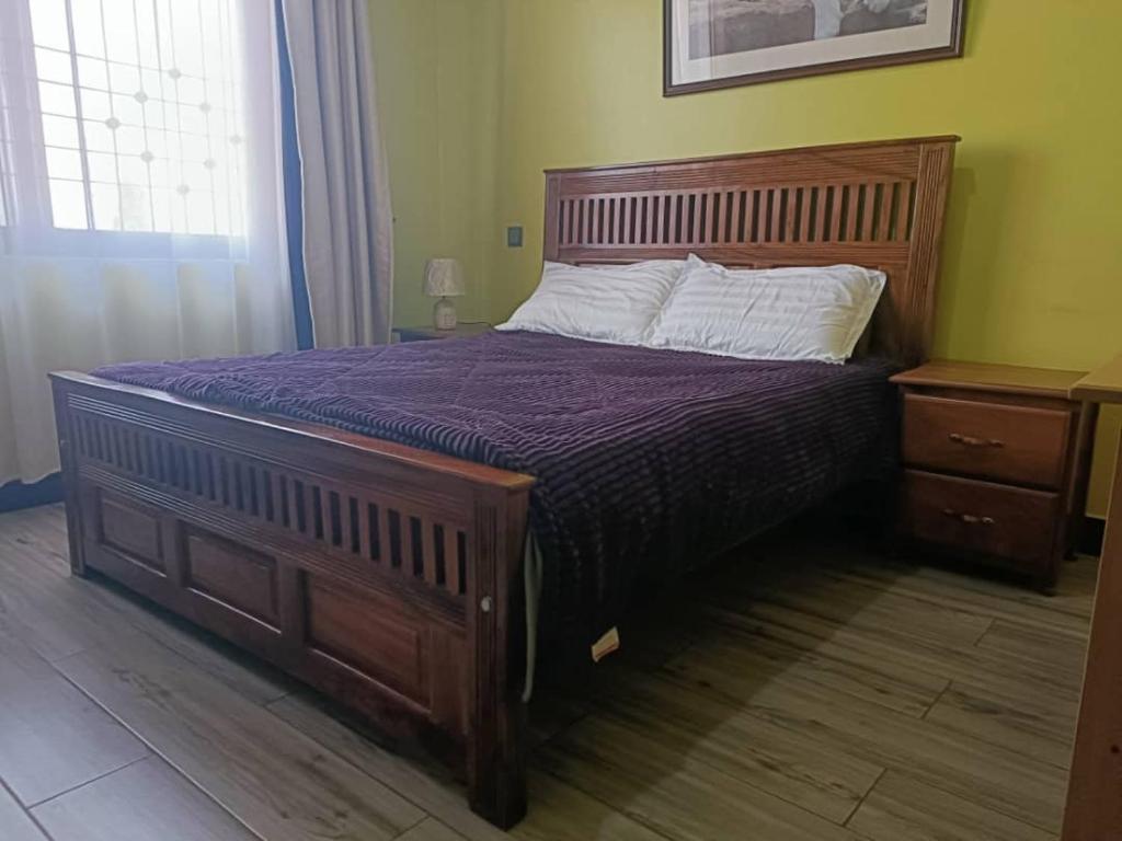 Postel nebo postele na pokoji v ubytování Tresor