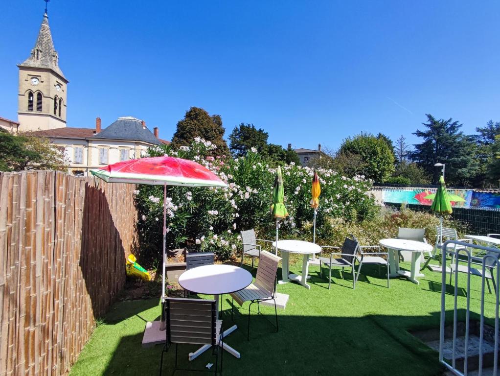 Zahrada ubytování MOODz HOTEL VIENNE