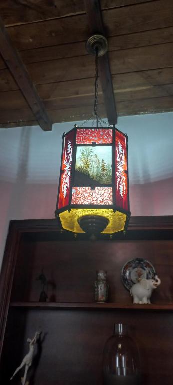 TV a/nebo společenská místnost v ubytování B&B A due passi dal Castello