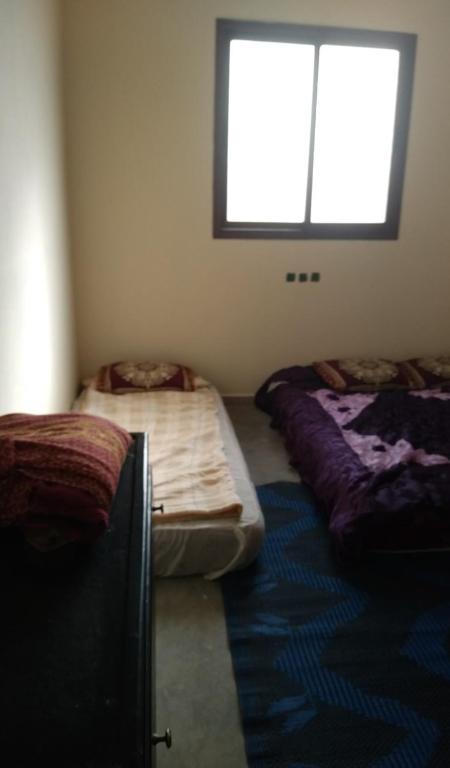 Postel nebo postele na pokoji v ubytování Maisons azrou zgaghen