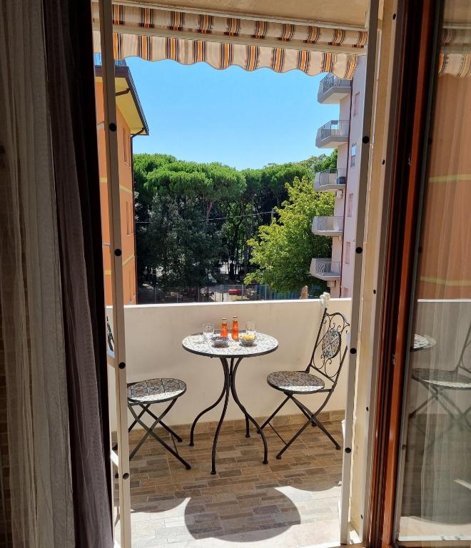 Balkón nebo terasa v ubytování Relax Rosolina Mare