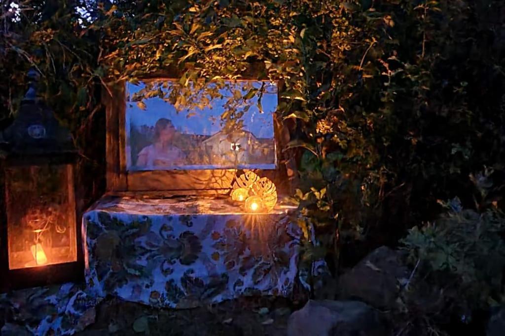 Zahrada ubytování Beheiztes Tipi Zelt Luftbett Camping Winter Schlüchtern Hessen Main-Kinzig