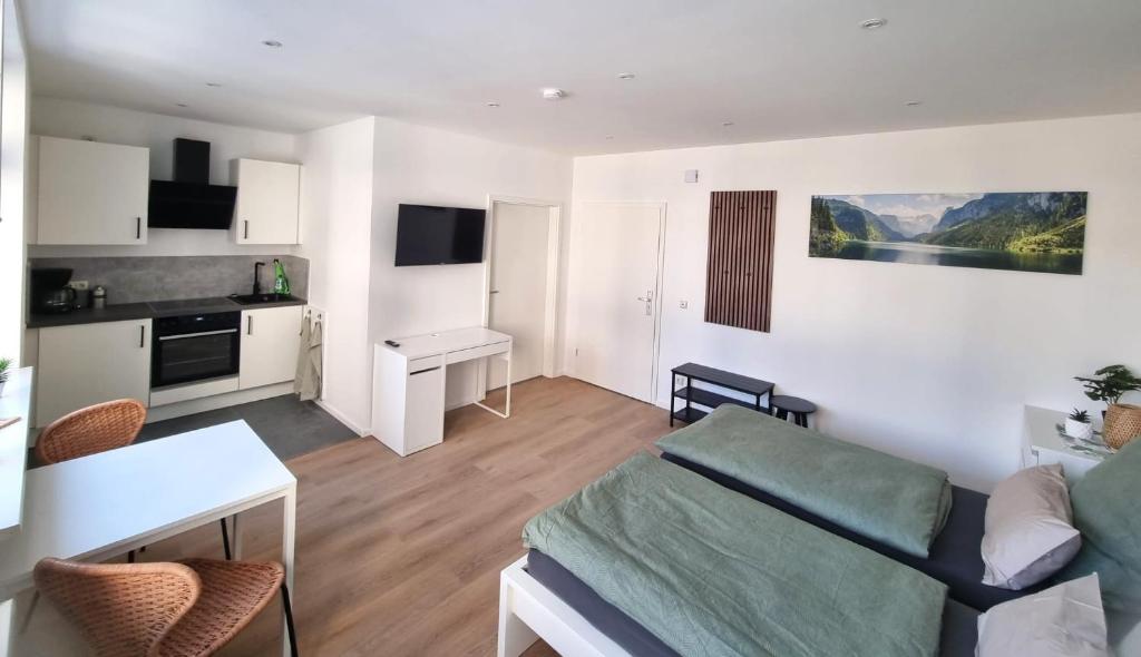 Wohnung Donau - im Zentrum, Küche, Parkplatz, ruhig gelegen