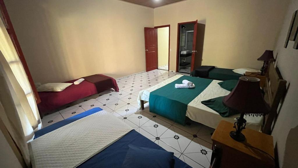 Postel nebo postele na pokoji v ubytování Pousada Pineiro