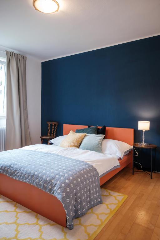 Letto o letti in una camera di Lake Life