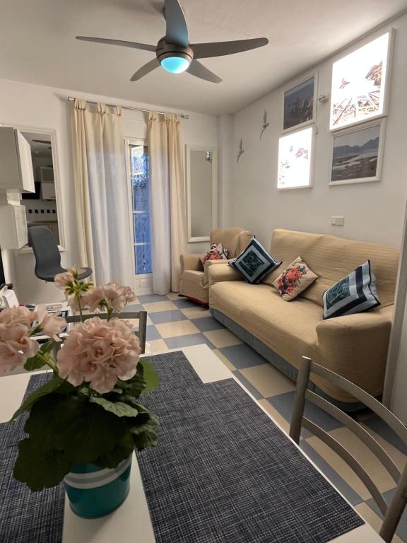 Posezení v ubytování Fantastisches Apartment am Meer
