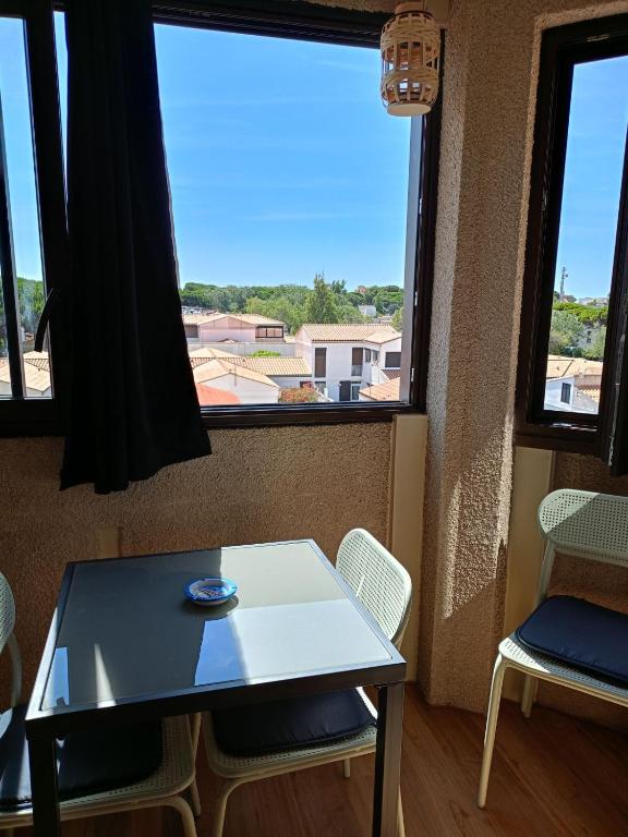 Balkón nebo terasa v ubytování Chic Appartement 4 personnes