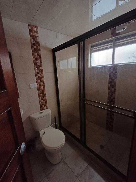 Koupelna v ubytování Bohemia Hotel