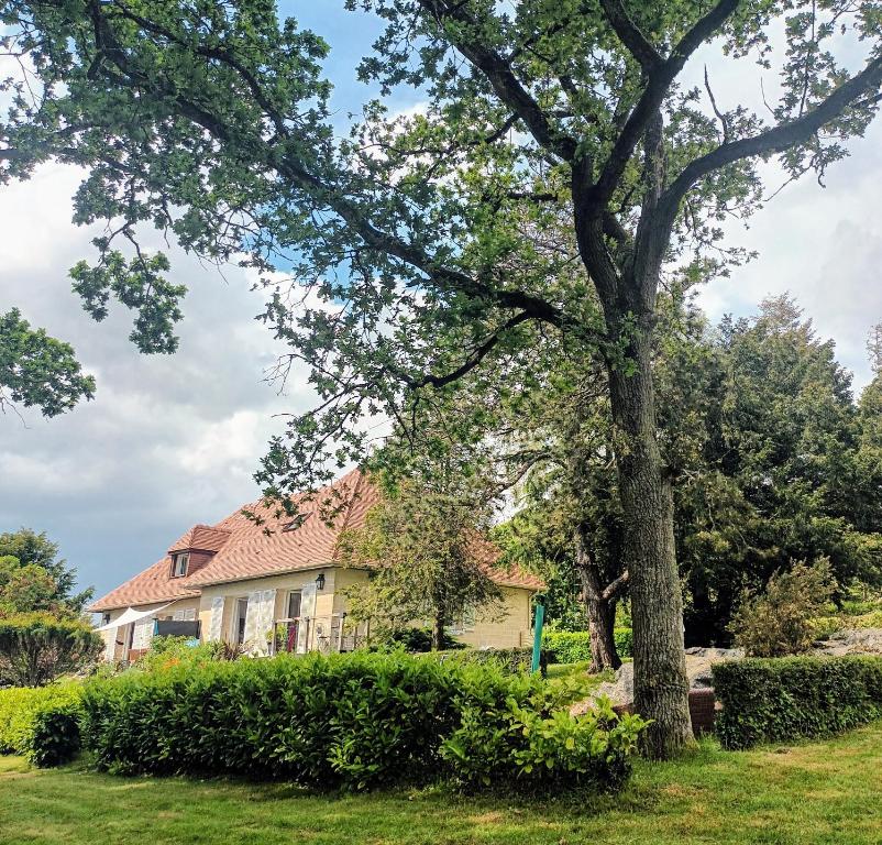Zahrada ubytování Mont Joly Gîte