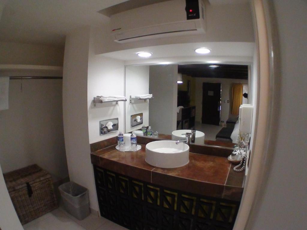 Kuchyň nebo kuchyňský kout v ubytování Baja Inn Hoteles Rio