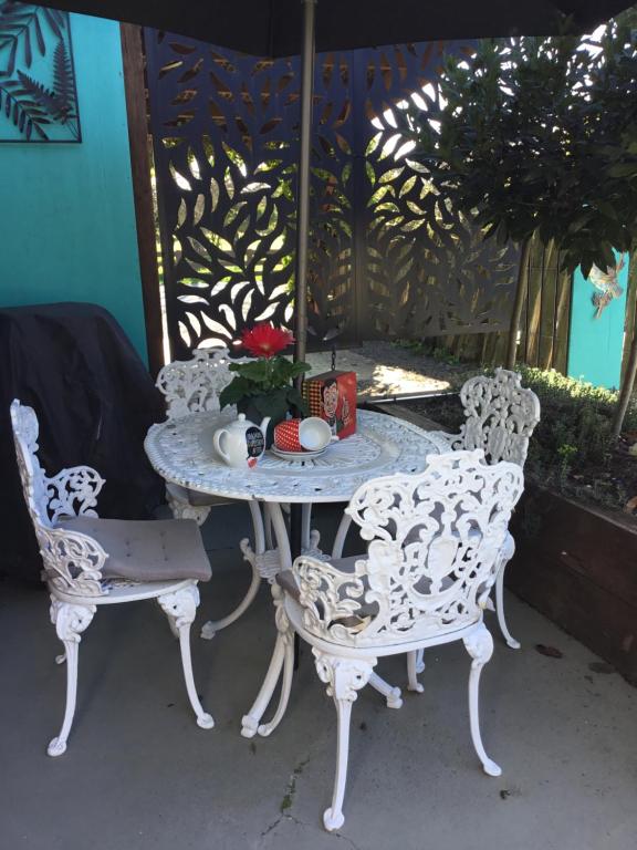 Patio nebo venkovní prostory v ubytování Leedale