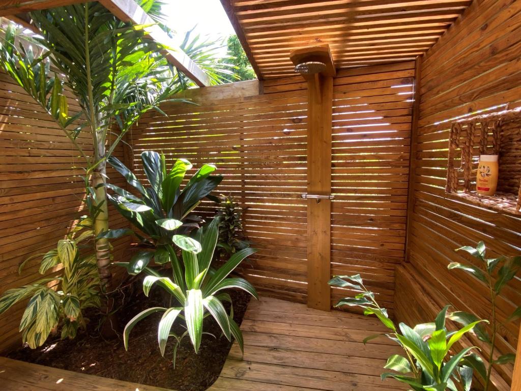 Zahrada ubytování Villa bleu karaïbes