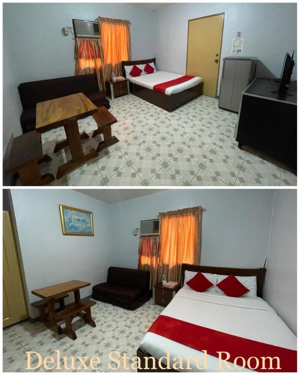Postel nebo postele na pokoji v ubytování Little Falls Tagaytay