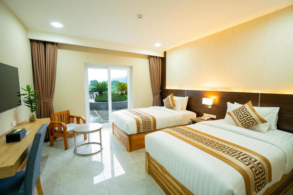 S Vangvieng Boutique Hotel - Salle Jumelle Standard
