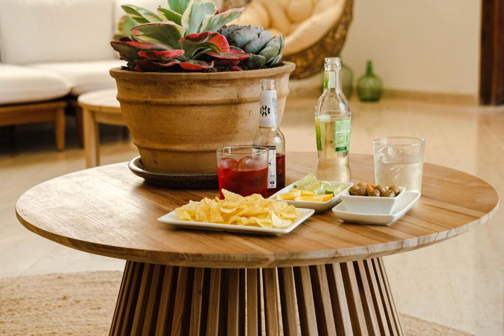 Nápoje v ubytování Hotel Bon Repòs l'Ametlla de Mar