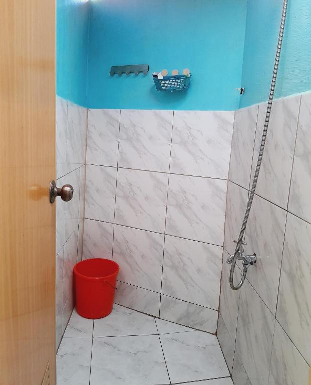 Koupelna v ubytování CB Haus