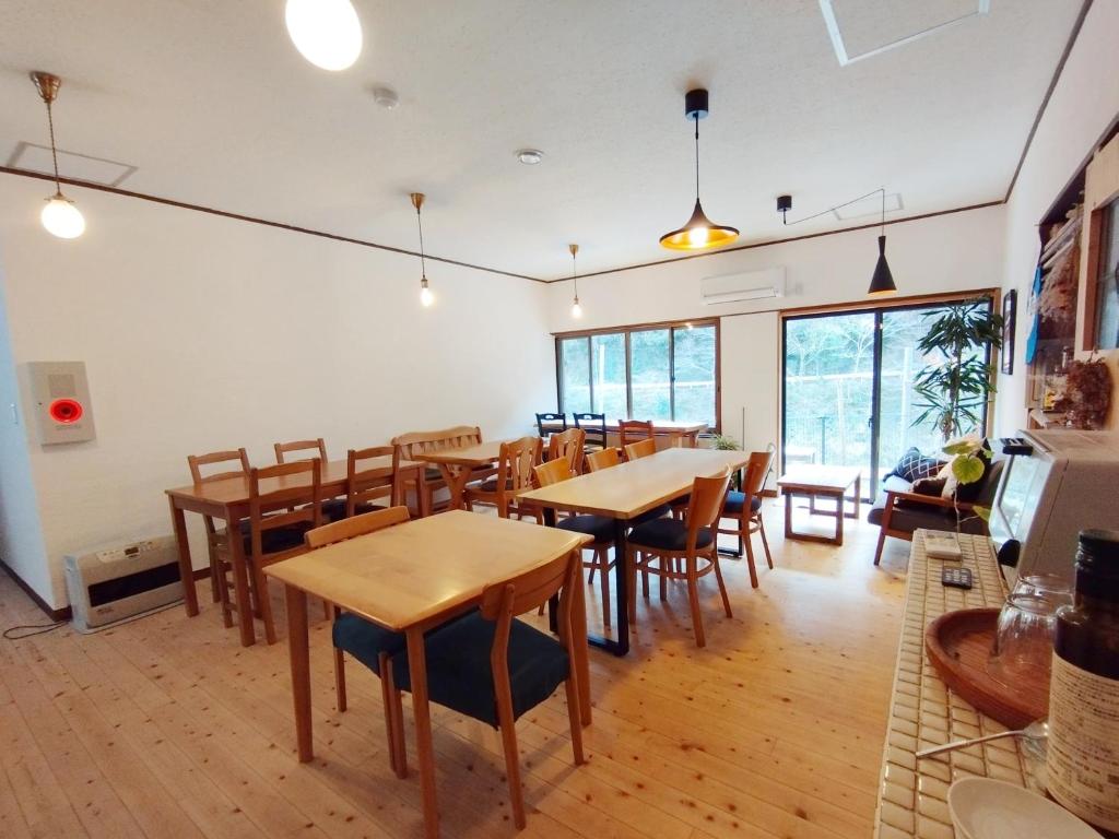 Posezení v ubytování そらやまゲストハウス Sorayama guesthouse
