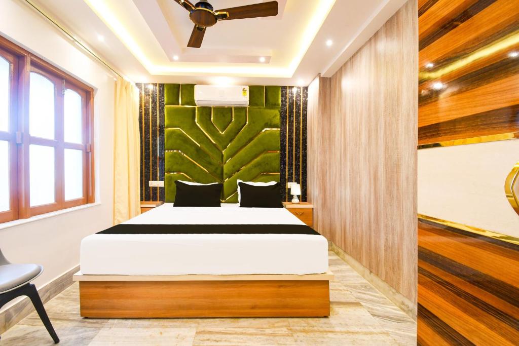 Postel nebo postele na pokoji v ubytování Super Hotel O HAVEN INN