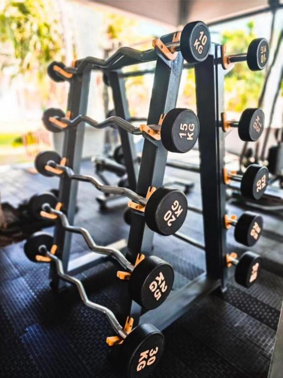Fitness centrum a/nebo fitness zařízení v ubytování NAVA b&b