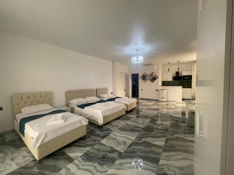 Postel nebo postele na pokoji v ubytování Hotel Chipo 4