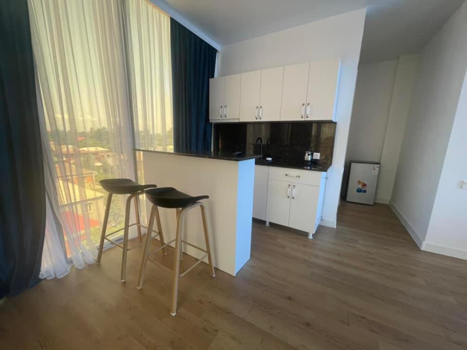 Kuchyň nebo kuchyňský kout v ubytování Hotel Chipo 4