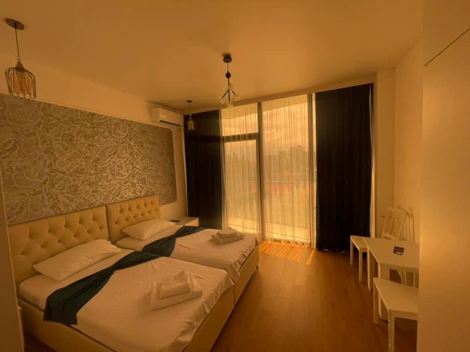 Postel nebo postele na pokoji v ubytování Hotel Chipo 4