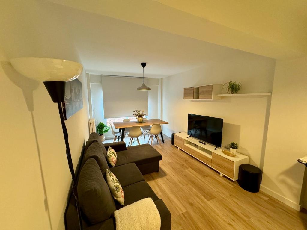 Posezení v ubytování Apartamento Quintana