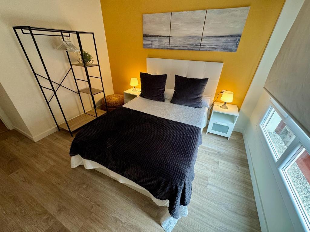 Postel nebo postele na pokoji v ubytování Apartamento Quintana