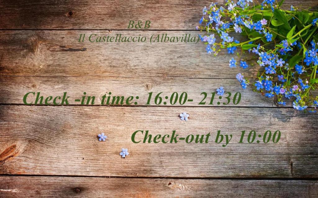 Certifikát, hodnocení, plakát nebo jiný dokument vystavený v ubytování B&B Il Castellaccio - Albavilla