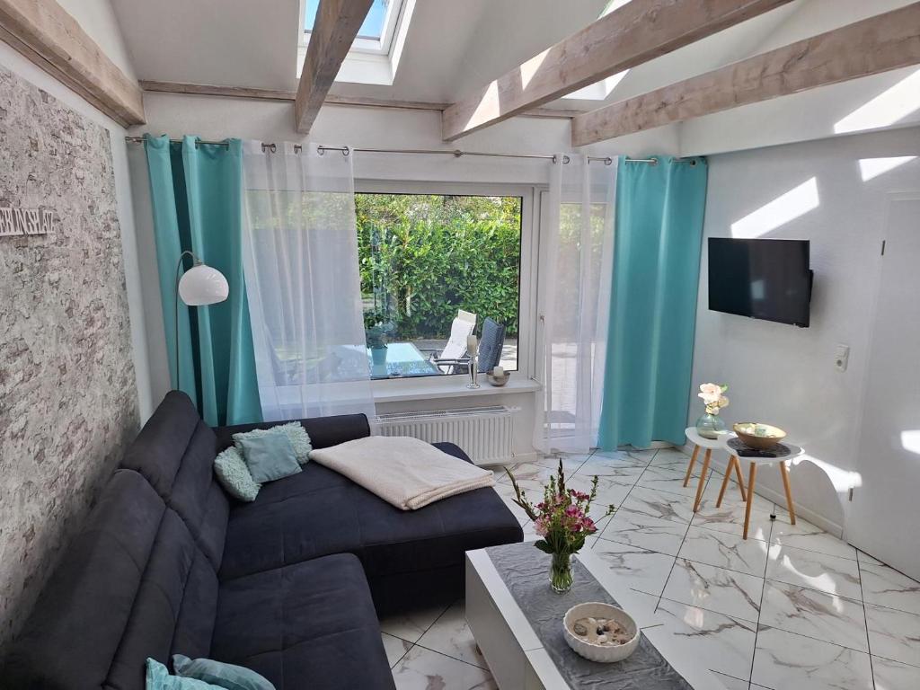 Posezení v ubytování Ferienhaus Carl