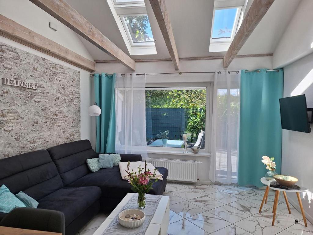 Posezení v ubytování Ferienhaus Carl