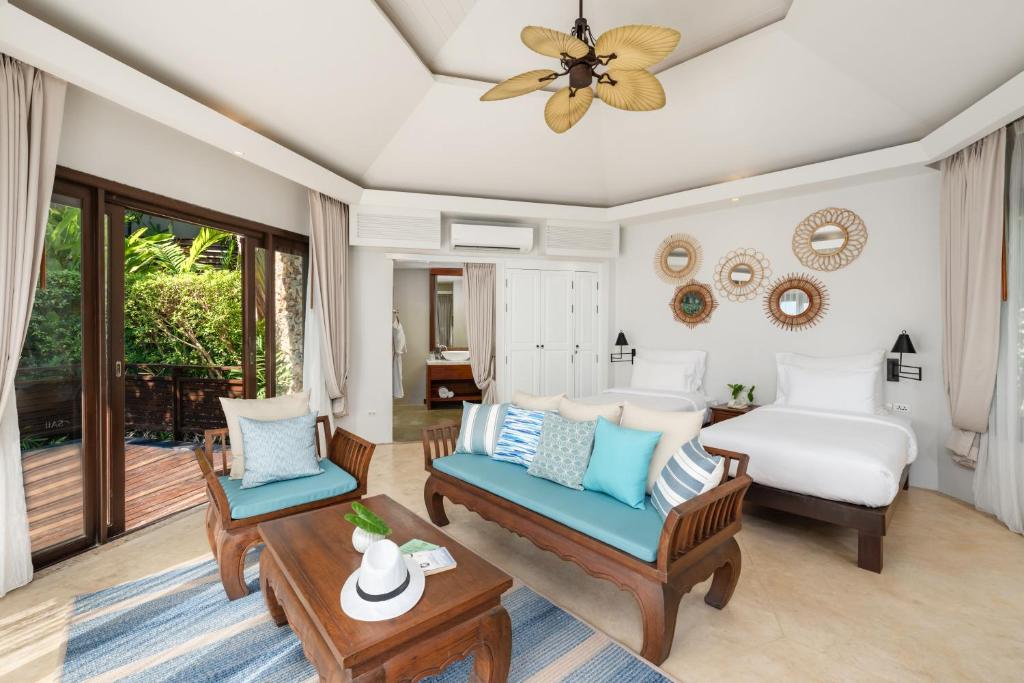 Posezení v ubytování SAii Koh Samui Villas - Adult only 12 plus