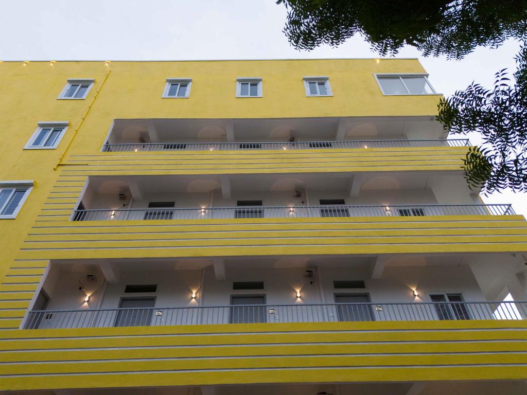 Balkón nebo terasa v ubytování Yellow Bells Studios And Suites