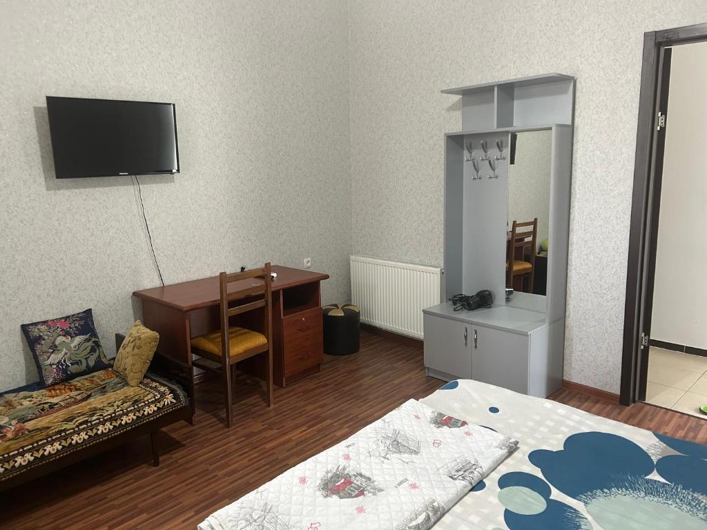 TV a/nebo společenská místnost v ubytování Guest house Medea