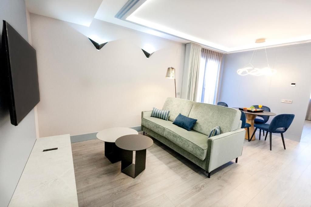 TV a/nebo společenská místnost v ubytování Hotel Alfonso VIII