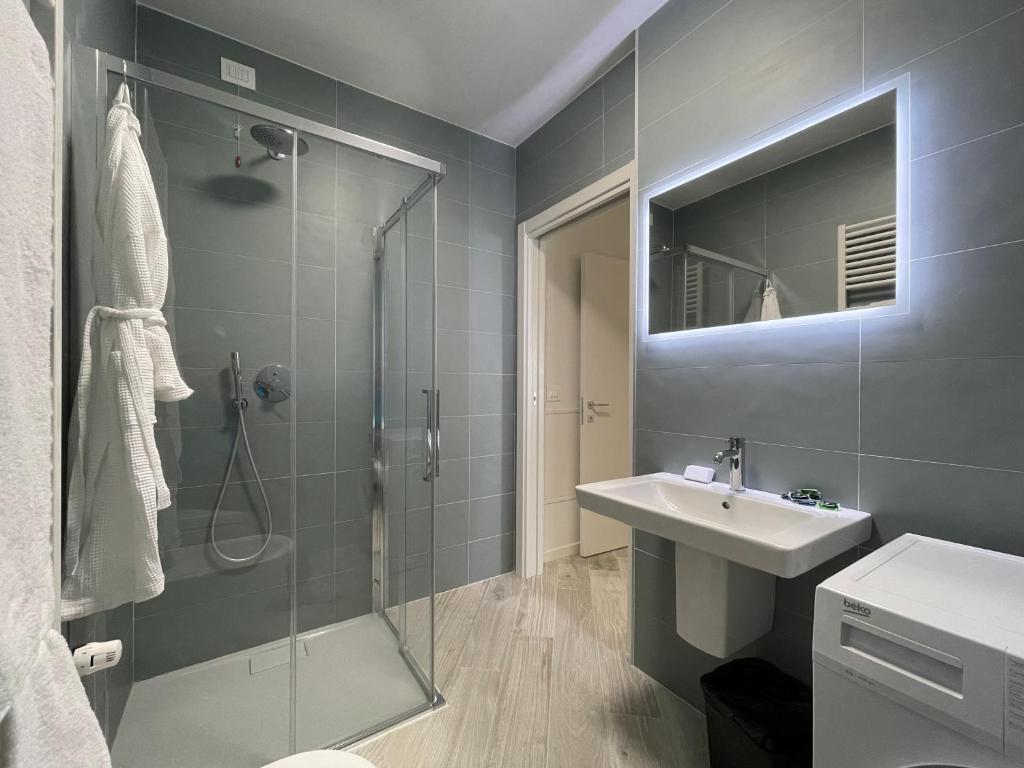 A bathroom at Gli Scogli Luxury Residence Hotel